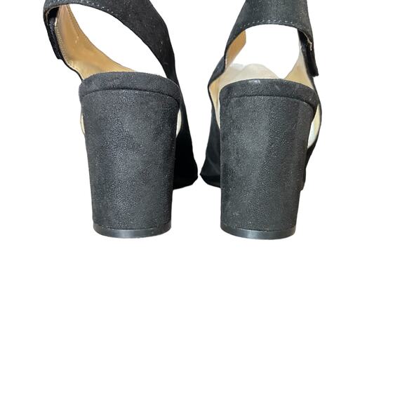 Naturalizer Preston Vegan Leather Peep Toe Sandals - 9.5 - Picture 8 of 10